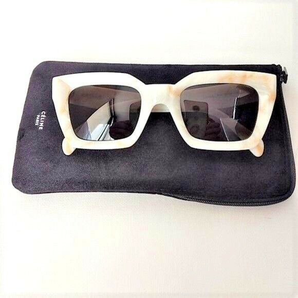 celine sunglasses rectangular